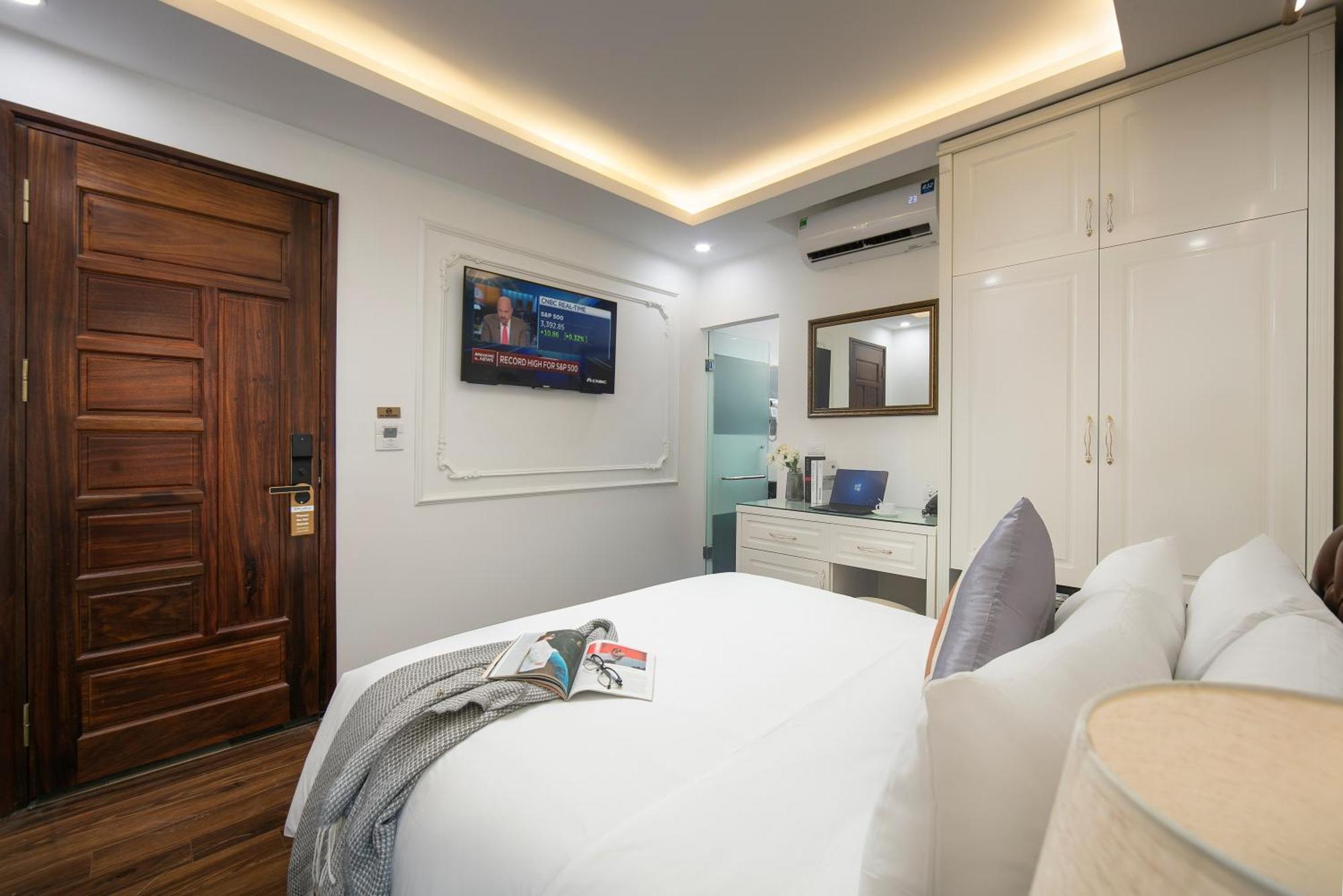 Trangtrang Luxury Hotel Hanoi Bagian luar foto