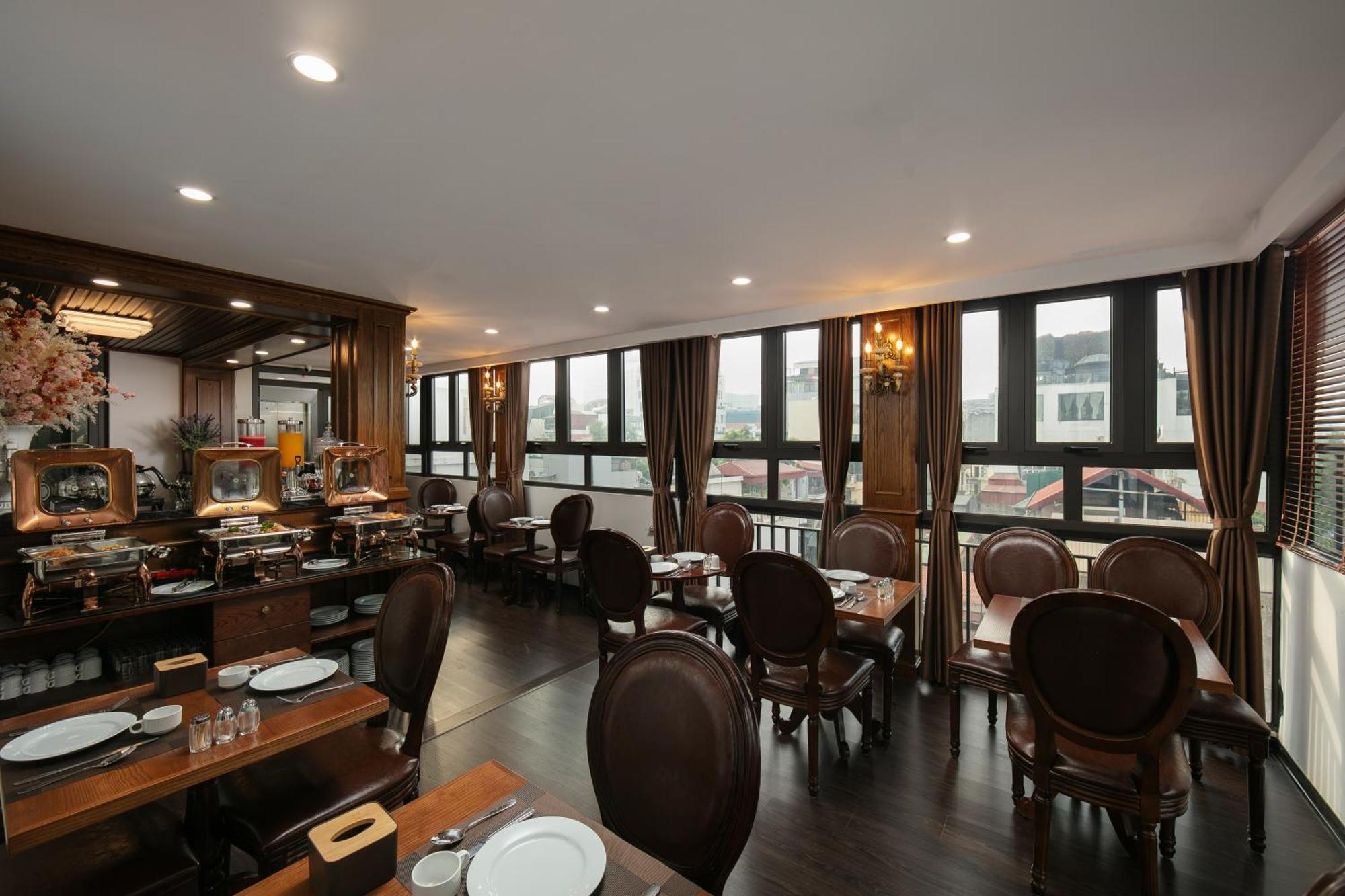 Trangtrang Luxury Hotel Hanoi Bagian luar foto
