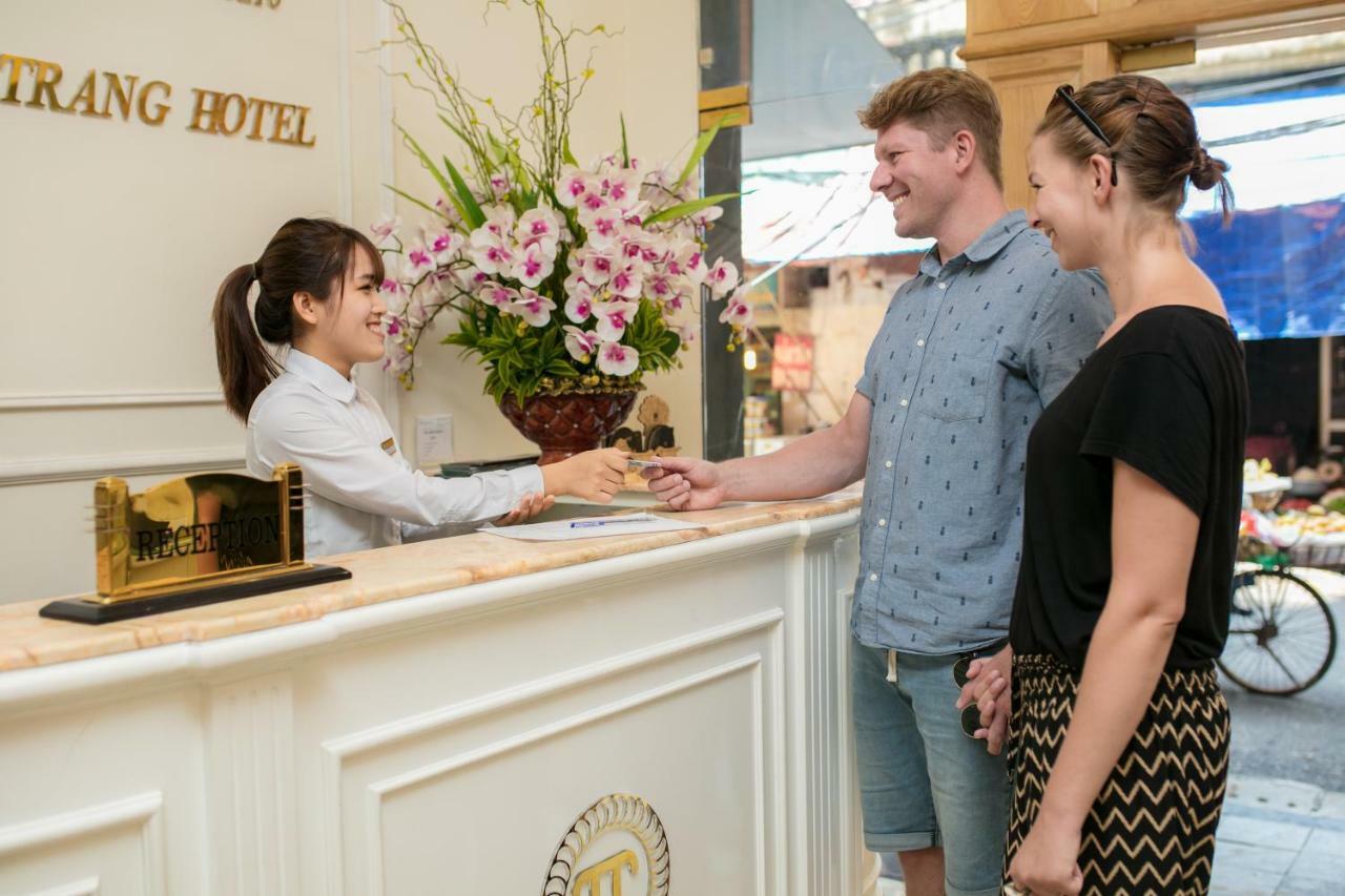 Trangtrang Luxury Hotel Hanoi Bagian luar foto